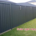 Colorbond  Fence Solar Light Hangups